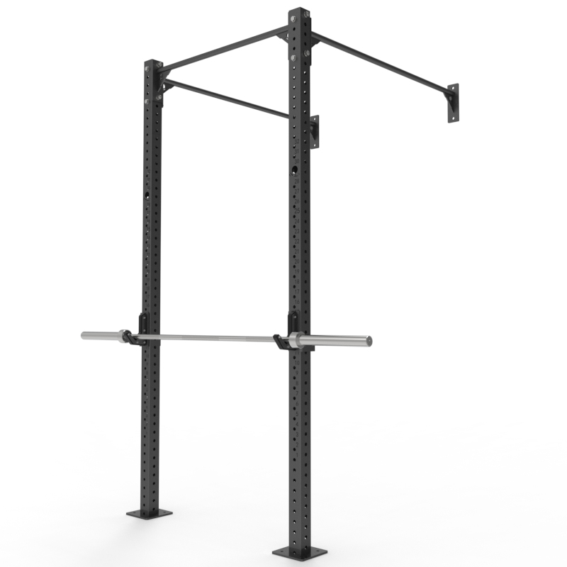 Home Gym Half Rack - Kommerzielle Heim-Fitnessgeräte, Wandmontage, Metall-Kombination, Kniebeugenständer, Power-Rack,