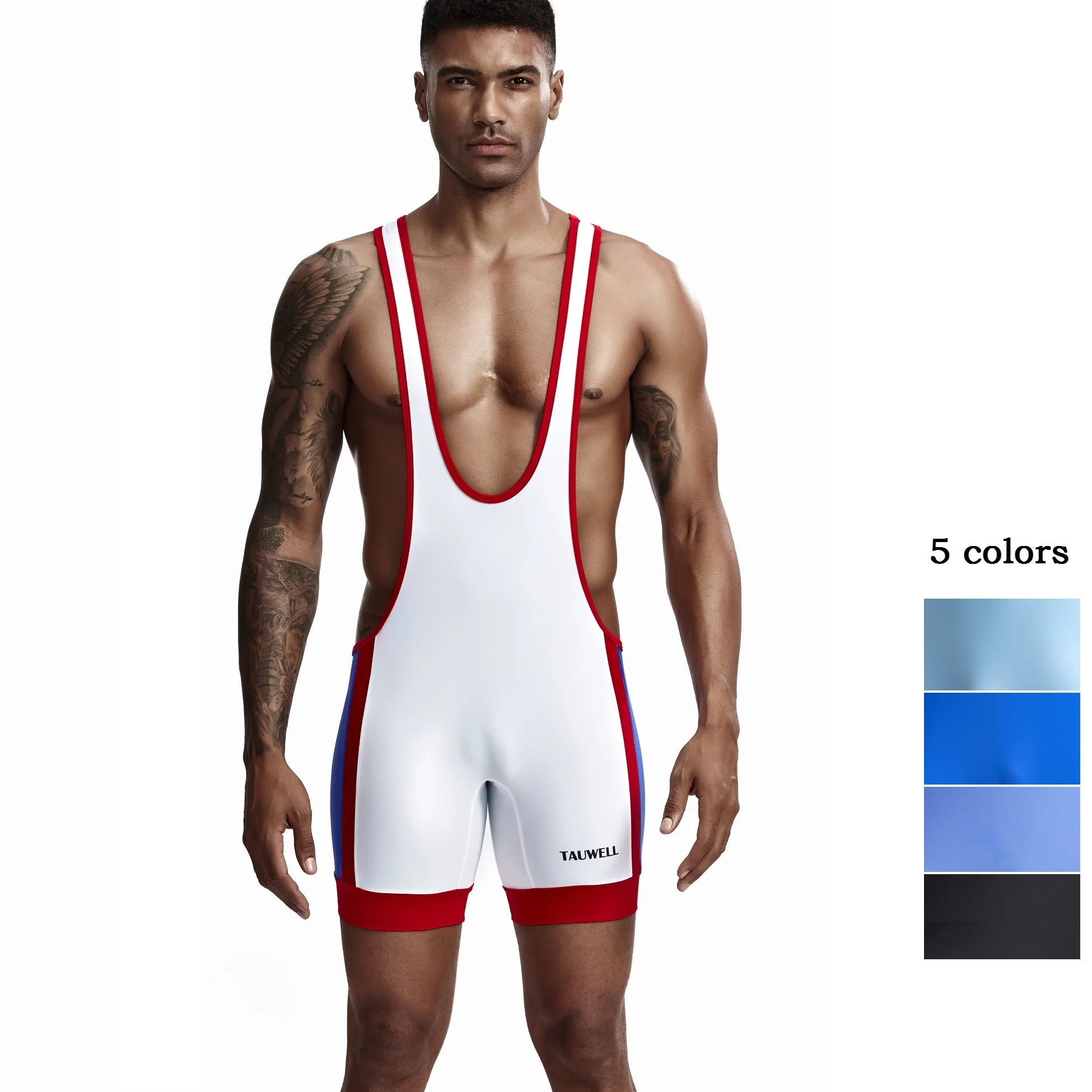 Home Gym Body Solid - Tauwell-sexy nahtloser Body für Männer, einteiliger