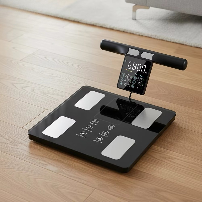 Home Gym Body Solid - Neue intelligente Körperfettwaage mit 8 Elektroden,