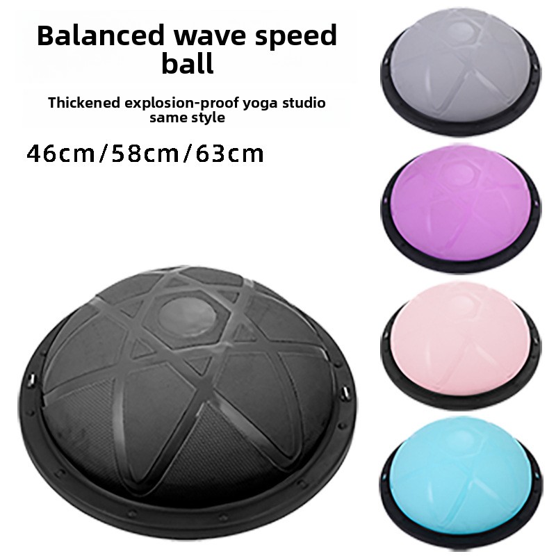 Home Gym Half Rack - Bosu Ball Verstärkter Explosionsgeschützter Bosu Ball