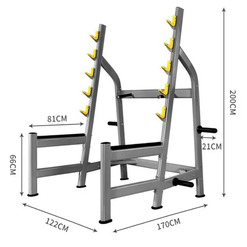 Kostenloses Squat Rack Gestell – Home Gym Half Rack Bewertung und Preis