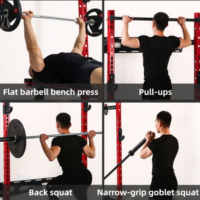 Verstellbarer Power Cage Wandm – Home Gym Half Rack Bewertung und Preis